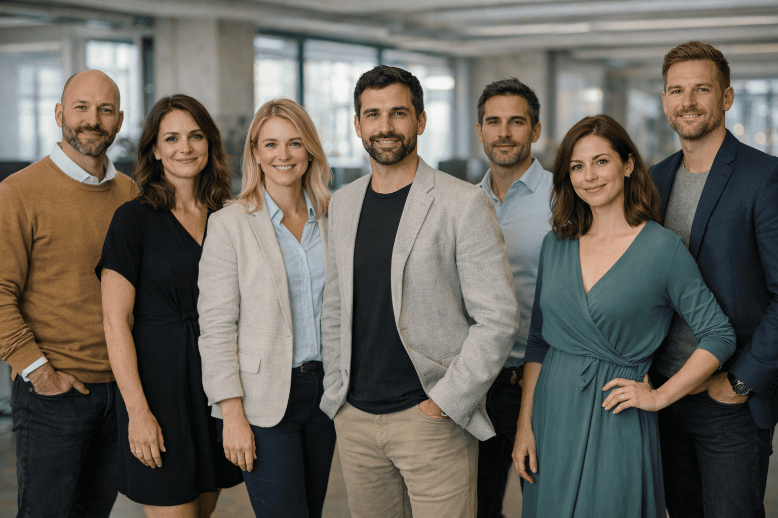 Team working on AI trading platform — Sur Inversorio